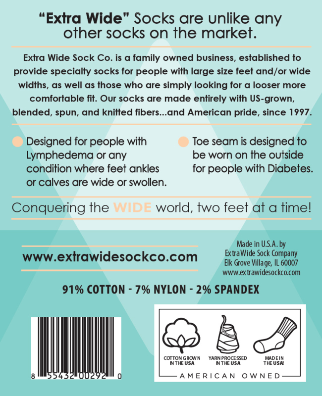 Extra Weite Medizinische Bariatric Socke – Bild 3